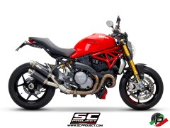 SC Project Twin GP Euro4 Auspuff fr Ducati Monster 1200 MY17 & R